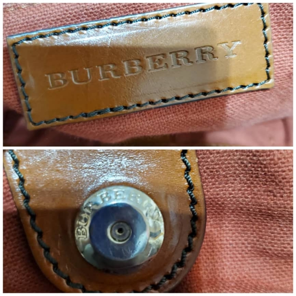 Burberry Canterbury Haymarket Tote - Picture 3 of 10